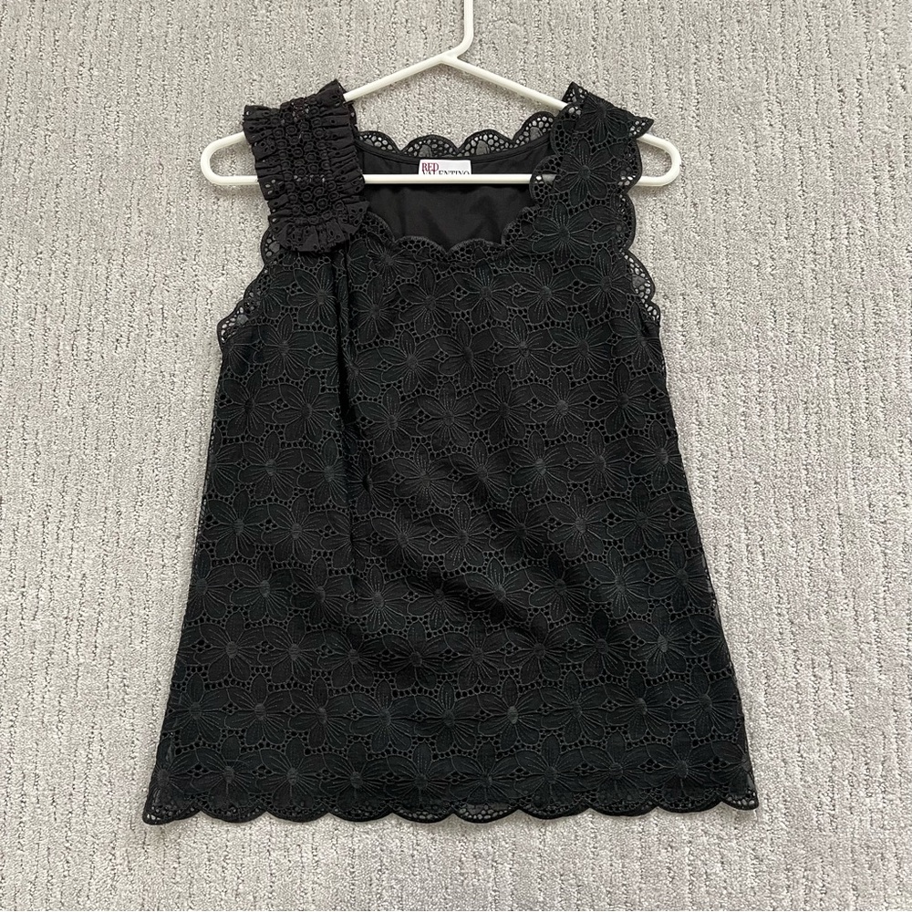RED Valentino Black Top - Picture 1 of 3